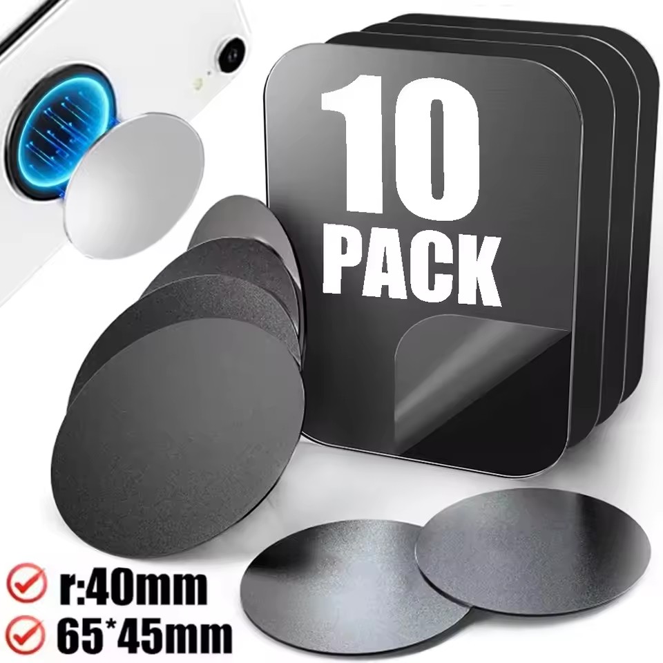 Phone Accessories Holder Car - Disco in lamiera metallica per supporto
